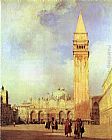 Piazza San Marco, Venice by Richard Parkes Bonington